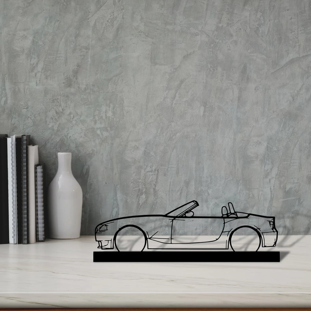 z4m-roadster-e85-2 Silhouette Metal Art Stand - Tinvibe