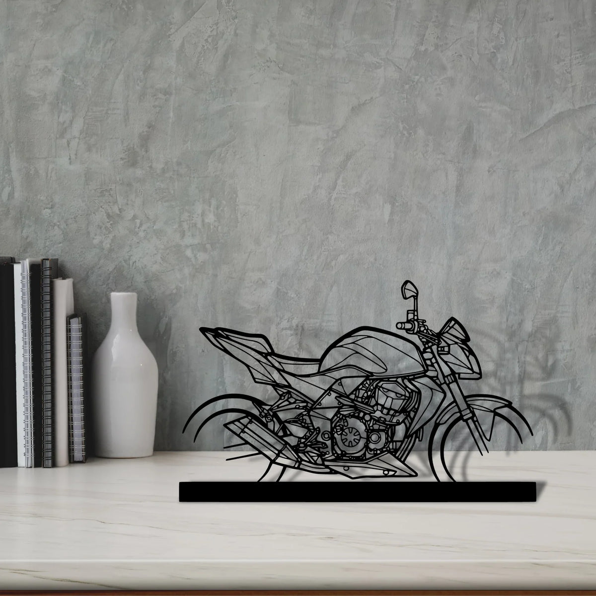 z750-2008 Silhouette Metal Art Stand - Tinvibe